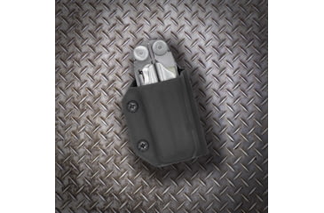 Image of Clip &amp; Carry Kydex Sheath for the Leatherman Wave / Wave+, Black, LWAVE-BLK