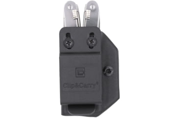 Image of Clip &amp; Carry Kydex Sheath for the Victorinox SPIRIT, Black, VSPIRIT-BLK