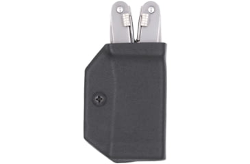 Image of Clip &amp; Carry Kydex Sheath for the Victorinox SPIRIT, Black, VSPIRIT-BLK