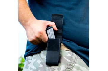 Image of Clip &amp; Carry Universal Magazine Pouch - Belt Sheath, Black, STR-TAC-MAG