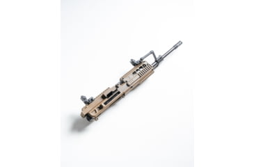 Image of Cloak Industries MFR 56 Belt Fed AR-15 5.56x45mm NATO 16inch Upper Receiver, Flat Dark Earth, CLK-MFR556-FDE-BNDL