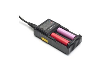 Image of Cloud Defensive Battery Charger, Full Kit, AC Power Cord, Black, CD-CHARGER-B