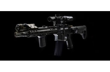 Image of Cloud Defensive CORv2 Cloud Optimized Rail System, M-LOK, 9.55 inch, Comp w/Light Control Sys for Surefire and Streamlight, Black, CORv2-Black