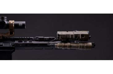 Image of Cloud Defensive CORv2 Cloud Optimized Rail System, M-LOK, 9.55 inch, Comp w/Light Control Sys for Surefire and Streamlight, Flat Dark Earth, CORv2-FDE