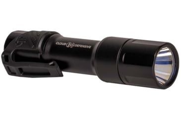 Image of Cloud Defensive Full Size Mission Configurable Handheld Flashlight, Single Output, High Candela, Black, MCH2.0-HC-S-650-BLK