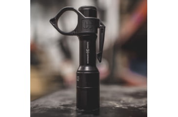 Image of Cloud Defensive Full Size Mission Configurable Handheld Flashlight, Single Output, High Candela, Black, MCH2.0-HC-S-650-BLK