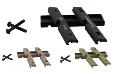 Image of Cloud Defensive LCS Mount, Streamlight Dual Function Tape Switch, Black, Cerakote Burnt Bronze, Flat Dark Earth, OD Green