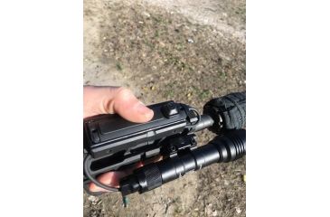 Image of Cloud Defensive Light Control System Mount for Streamlight Dual Function Tape Switch, Black LCSmk2k-b