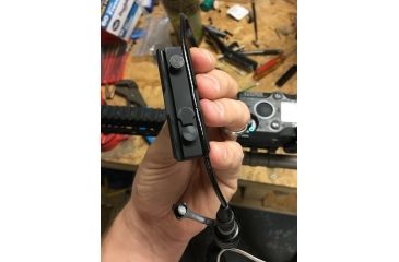 Image of Cloud Defensive Light Control System KeyMod Inline Mount for Surefire ST07 Switch, Flat Black 6 45189 83416 1