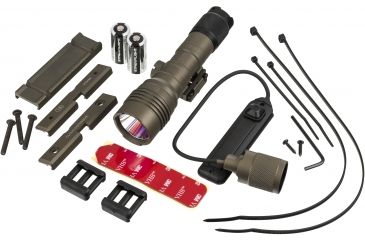 Image of Cloud Defensive Light Control System w/ Streamlight ProTac HLX 1000 Lumen Weapon Light Exclusive, Burnt Bronze, LCSmk2kKIT-bb