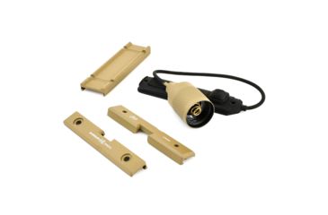 Image of Cloud Defensive Light Control System w/ Streamlight ProTac Rail-Mount HLX Exclusive, Flat Dark Earth, LCSmk2kKIT-fde