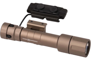 Image of Cloud Defensive Rein 2.0 Rail-Mounted Environmental Illuminator, Full Size, Flat Dark Earth, REIN20CKFDE