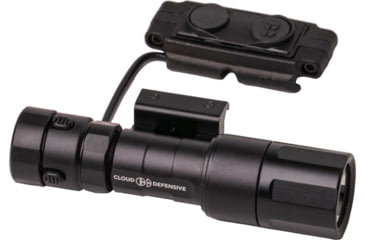 Image of Cloud Defensive Rein 2.0 Rail-Mounted Environmental Illuminator, Micro, Black, REIN 2.0-M-CK-BLK