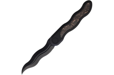 Image of CMB Made Knives Kawanonagare Framelock Blk