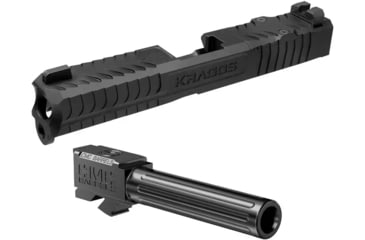 Image of CMC Kragos Glock 19 Gen 3 Pistol Slide &amp; Match Precision Fluted Barrel Compatible With Glock 19 Gen 3