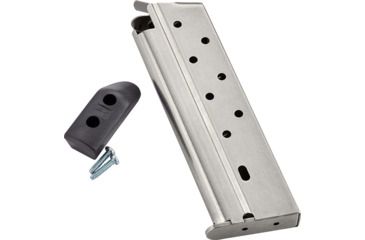 Image of CM Products Classic Full-Size 1911 Pistol Magazine, 10mm, 9 Round, Stainless, w/ Pad, M-CL-10FS9-P