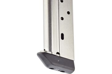 Image of CM Products Classic Full-Size 1911 Pistol Magazine, 10mm, 9 Round, Stainless, w/ Pad, M-CL-10FS9-P