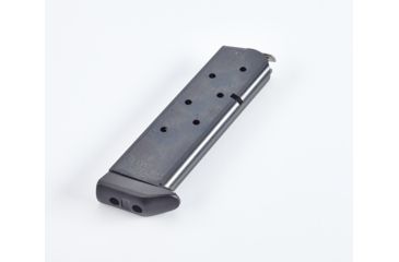 Image of CM Products Classic Pistol Magazine, .45 ACP, 7 Round, Blue, w/ Pad, M-CL-45FS7-BL-P