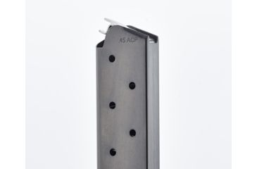 Image of CM Products Classic Pistol Magazine, .45 ACP, 7 Round, Blue, w/ Pad, M-CL-45FS7-BL-P