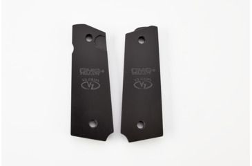 Image of CM Products Grips, Alien, G10, Full-Size, Black, 11-GR-AL-FS-B