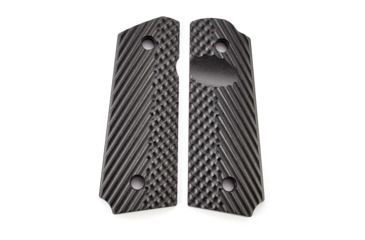 Image of CM Products Grips, Operator II, G10, Compact, Black, 11-GR-OP2-CP-B