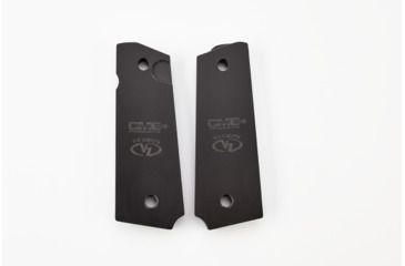 Image of CM Products Grips, Operator II, G10, Full-Size, Black, 11-GR-OP2-FS-B
