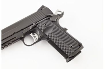 Image of CM Products Grips, Operator II, G10, Full-Size, Black, 11-GR-OP2-FS-B