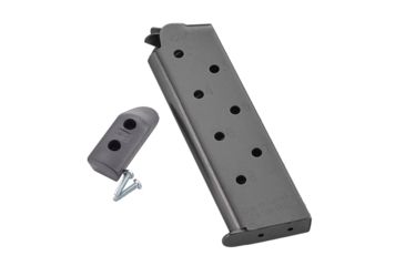 Image of CM Products Match Grade Pistol Magazine, 1911 Government, .45 ACP, 8 Round, Black, 1 Pack, Stainless Steel, M-MG-45FS8-B-P-8RD