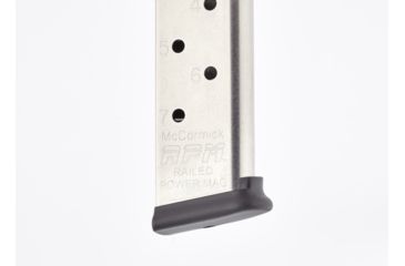 Image of CM Products Railed Power Mag, Compact, .45 ACP, 7 Round, Stainless, M-RPM-45CP7