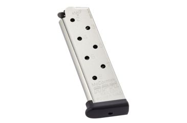 Image of CM Products Railed Power Mag, Compact, .45 ACP, 7 Round, Stainless, M-RPM-45CP7