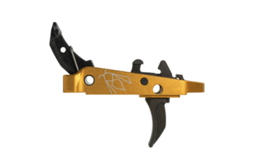 Image of CMC Triggers AK47 Single Stage Trigger Group 2.0 - Yella Jacket CCT, 4 - 4.5 lb, Gold/Black, 4.5lb, 47607