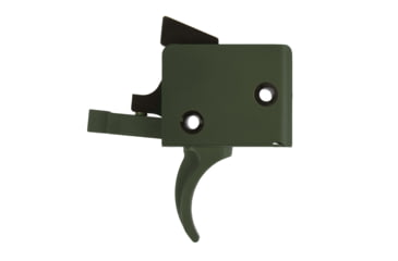 Image of CMC Triggers AR-15/AR-10 Competition Trigger Group Single Stage, Small Pin, Curved, 2.5lb Pull, ODG, 90501ODG