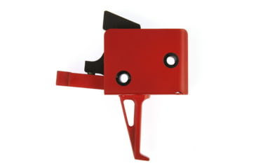 Image of CMC Triggers AR-15/AR-10 Competition Trigger Group Single Stage, Small Pin, Flat, 2.5lb Pull, Red, 90503RED