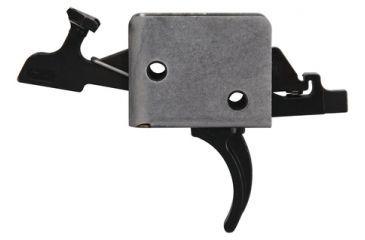 Image of CMC Triggers AR-15/AR-10 Match Grade 2-Stage Trigger Group Large Pin Curved Trigger 1 Pound Set - 3 Pound Release