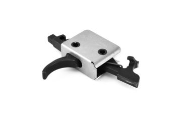 Image of CMC Triggers AR-15/AR-10 Match Grade 2-Stage Trigger Group Large Pin Curved Trigger 1 Pound Set - 3 Pound Release