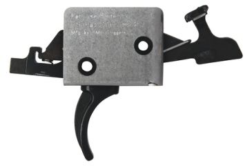 Image of CMC Triggers AR-15/AR-10 Match Grade 2-Stage Trigger Group Small Pin Curved Trigger 2 Pound Set - 2 Pound Release