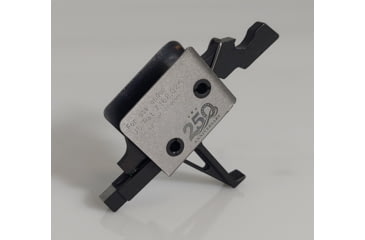 Image of CMC Triggers AR-15/AR-10 Single Stage 250 yr Celebration Limited Edition AR Trigger, Flat, 3.5lb, Silver, CMC-AR-D-S-SF-3.5-S-S250