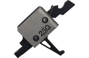 Image of CMC Triggers AR-15/AR-10 Single Stage 250 yr Celebration Limited Edition AR Trigger, Flat, 3.5lb, Silver, CMC-AR-D-S-SF-3.5-S-S250