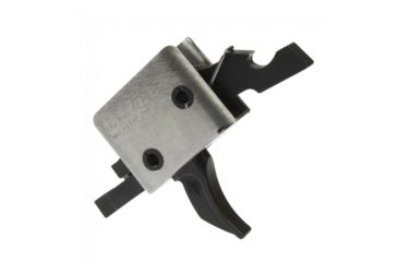 Image of CMC Triggers AR-15/AR-10 Single Stage Drop-In Trigger, Combat Curve, 3.5lb Pull Weight, Black/Silver, 91701