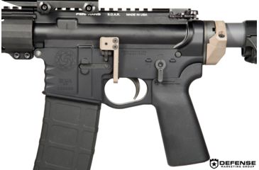 Image of CMC Triggers AR-15/AR-10 Rifle Single Stage Drop-in Trigger, Traditional Curved, 3.5 lb Pull, Small Pin, 91501