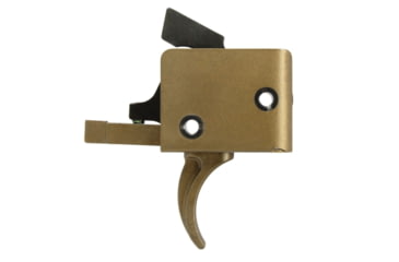 Image of CMC Triggers AR-15/AR-10 Trigger Group Single Stage, Small Pin, Curved, 3.5lb Pull, Burnt Bronze, 91501BB