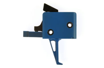 Image of CMC Triggers AR-15/AR-10 Trigger Group Single Stage, Small Pin, Flat, 4.5lb Pull, Blue, 92503BLU