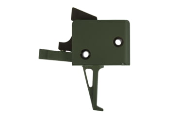 Image of CMC Triggers AR-15/AR-10 Trigger Group Single Stage, Small Pin, Flat, 3.5lb Pull, Olive Drab Green, 91503ODG