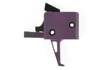 Image of CMC Triggers AR-15/AR-10 Trigger Group Single Stage, Small Pin, Flat, 4.5lb Pull, Purple, 92503PPL