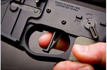 Image of CMC Triggers AR Duty/Patrol Single Stage Trigger Group AR Drop In Single Curve 5-5.5 LB 93501