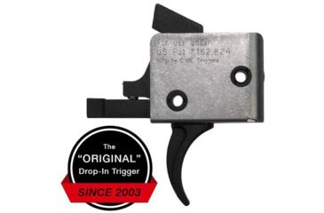 Image of CMC Triggers AR Duty/Patrol Single Stage Trigger Group AR Drop In Single Curve 6-6.5 LB 94501