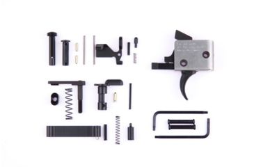 Image of CMC Triggers AR Lower Assembly Trigger Kit - 3 1/2 lb. Curved, Black, 81501