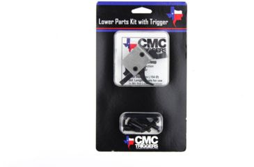 Image of CMC Triggers AR Lower Assembly Trigger Kit - 3 1/2 lb. Curved, Black, 81501
