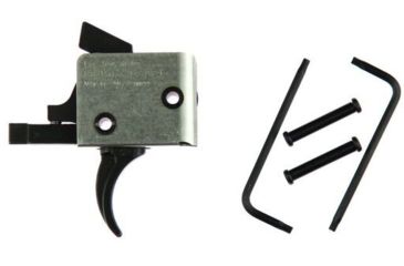 Image of CMC Triggers AR Lower Assembly Trigger Kit - 3 1/2 lb. Curved, Black, 81501