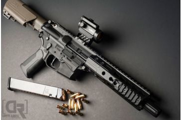 Image of CMC Triggers AR-15/AR-10 9mm PCC Single Stage Drop-In Trigger, Tactical Flat, 3.5 lb Pull, Black, 95503